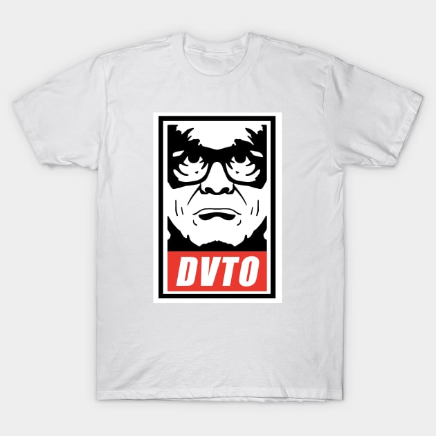 DeVito OBEY parody T-Shirt by Harley Warren